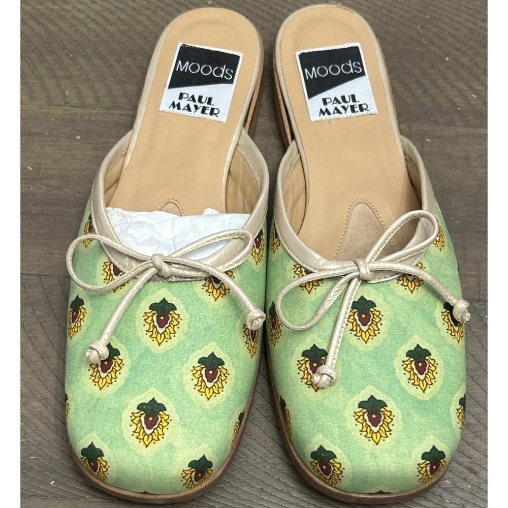 Women's Vintage MOODS PAUL MAYER MULE SLIDE LOAFER Shoes  7.5